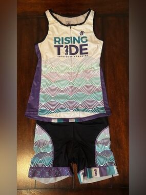 Hincapie Rising Tide Triathlon Kit Tank & Shorts Set